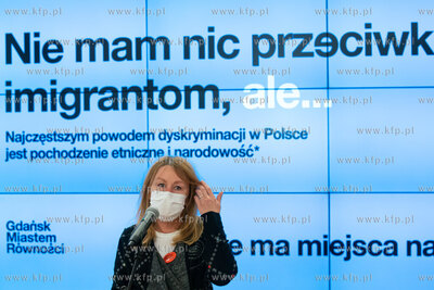 Gdańsk, Hevelianum. Konferencja prasowa; Gdańsk Miastem...