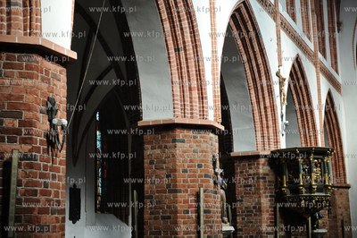 Slupsk. Kosciol Mariacki.  06.09.2011 fot. Mateusz...