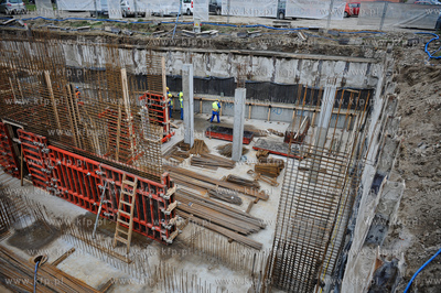 Gdansk. Budowa Teatru Szekspirowskiego. 
24.11.2011
fot....