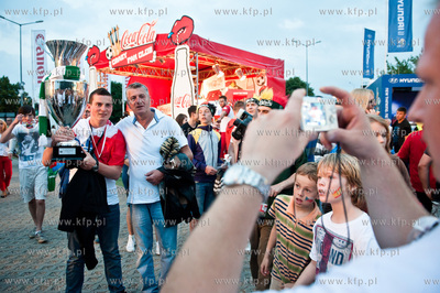 Gdansk. Fanzone - Strefa Kibica. Relacja meczu finalowego...