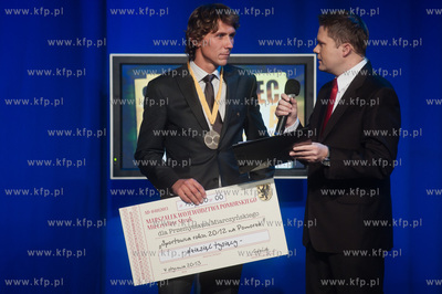 Gdansk. Stidio TVP Gdansk. Gala wreczenia nagrod w...