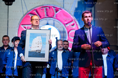 Gdansk. Targ Rybny. Baltic Sail Gdansk 2013. Szantowy...