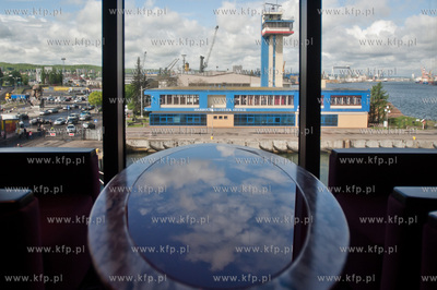 Port w Gdyni. Nabrzeze Francuskie. Wizyta wycieczkowca...