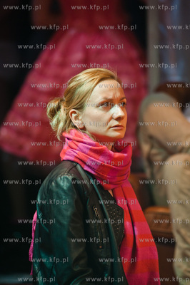 Gdansk. Teatr Wybrzeze. Scena Malarnia. Proba medialna...