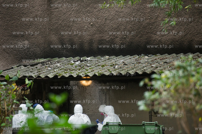 Gdansk. Podworze kamienicy przy ul. Dlugi Targ. Odnalezienie...