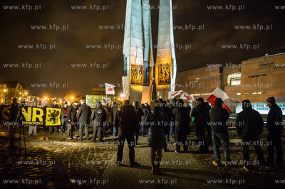 Gdansk. Plac Solidarnosci. Srodowiska Narodowosciowe,...