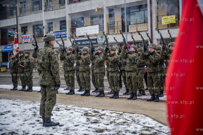 Pruszcz Gdanski. Uroczystosci upamietniajace 70 rocznice...