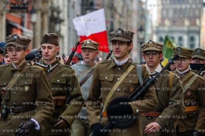 Gdansk. Narodowy Dzien Pamieci Zolnierzy Wykletych....