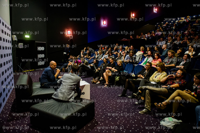 Gdynia. Multikino. Festiwal Filmow w Gdyni. Spotkanie...