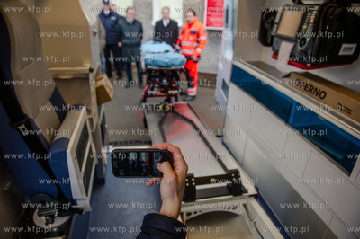 Gdynia. Miejska Stacja Pogotowia Ratunkowego. Uroczystosc...