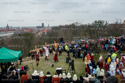Wielki Piatek. Misterium Meki Panskiej na ulicach Gdanska.
25.03.2016
fot....