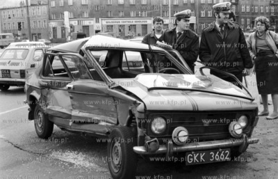 Wypadek na skrzyzowaniu al. Grunwaldzkiej i ul. Kosciuszki...