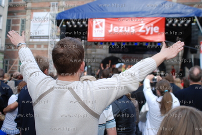 Festyn rodzinny "Katolicy na ulicy" na Długim Targu....