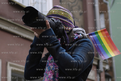 Manifa czyli coroczny przemarsz ulicami Gdanska feministek...