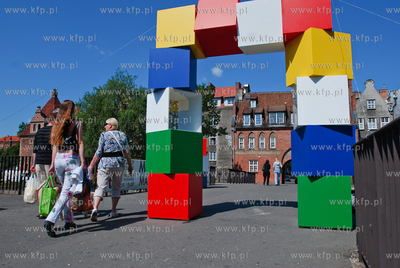 Instalacja zwizana z I Gdanskim Festiwalem Sztuki w...