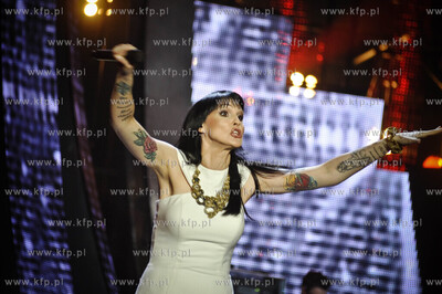 Festiwal Sopot Top Trendy 2010. Koncert Agnieszki Chylinskiej....