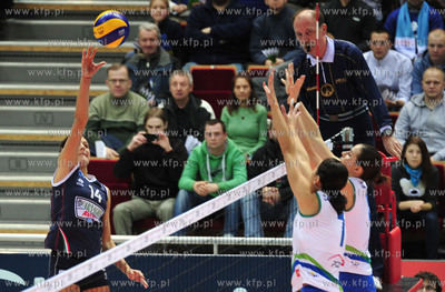 Ergo Arena. Liga Mistrzyn. Mecz Atom Trefl vs. Asystel...