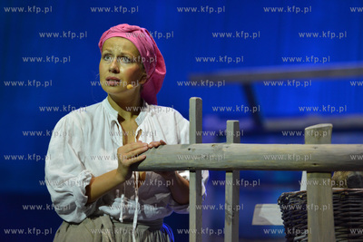 Proba medialna Chlopow w Teatrez Muzycznym w Gdyni....