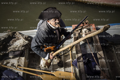 Gdansk. Wyspa Olowianka. Do abordazu - rekonstrukcja...