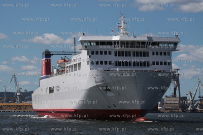Prom towarowo - pasazerski Stena Alegra z wizyta w...
