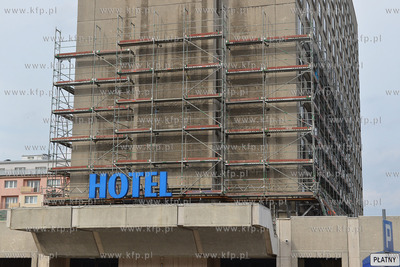 Remont Hotelu Gdynia. 23.03.2014 fot. Andrzej J. Gojke...