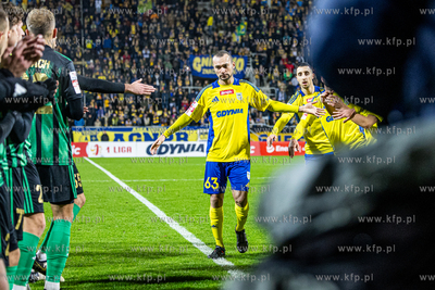 Arka Gdynia - Stal Stalowa Wola n/z Marcus Vinícius...