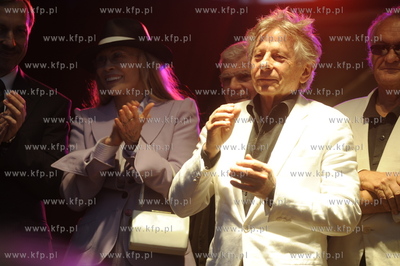 GDAŃSK, FESTIWAL GWIAZD  2008.  Na sopockiej plazy...