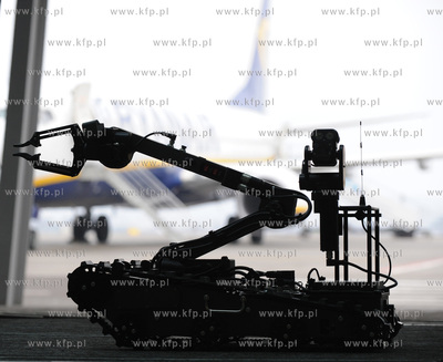 Morski Oddzial Strazy Granicznej gdanskiego lotniska...