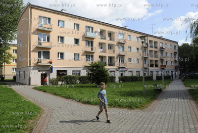 Domy na osiedlu w Redzikowie.Tutaj ma byc zlokalizowana...