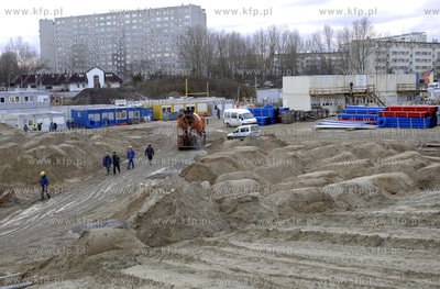 Budowa hali widowiskowo sportowej na granicy Gdanska...
