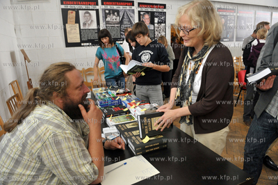 Gdansk, Wrzeszcz. Nowa Synagoga. Promocja polskiego...