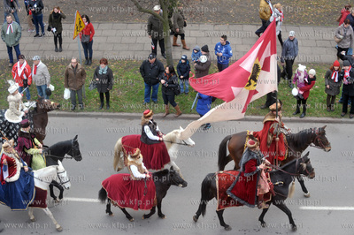 Gdanska Parada Niepodleglosci na ul. Podwale Staromiejskie....
