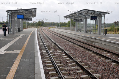 Otwarcie wezlow i dojazdow do przystanku PKM Jasien...