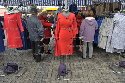 Dzien Niepodleglosci w Gdansku. Na Targu Weglowym odbywal...