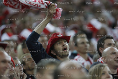Gdansk. Stadion pilkarski PGE Arena. Mecz towarzyski...