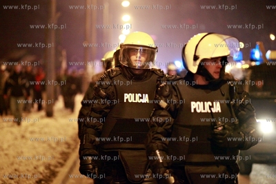 Gdańsk, Protest przeciwko podpisanej przez Polskę...