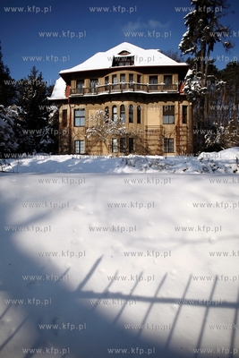 Sopot. Dom przy ul. Antoniego Abrahama.
14.01.2013
fot....