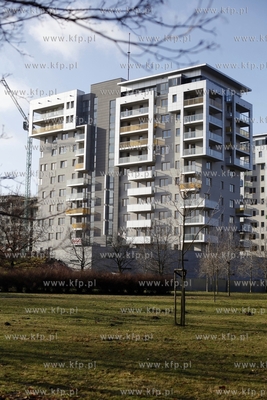 Gdansk Zaspa. Budowane osiedle Citi Park.
31.01.2013
fot....