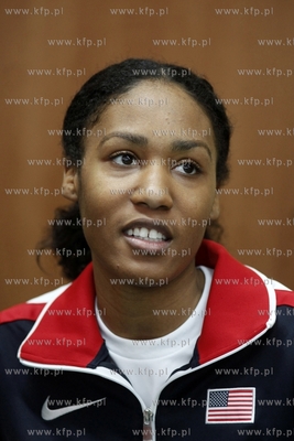 Wizyta lekkoatletow amerykanskich w Zespole Szkol Sportowych...