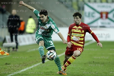 PGE Arena. Cwiercfinal Pucharu Polski w pilce noznej....