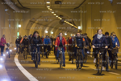Gdańsk. Dzień otwarty tunelu pod Martwą Wisła....