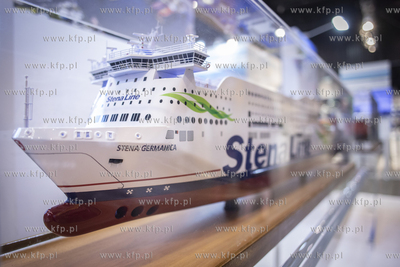 Amber Expo. Targi Baltexpo. Model promu Stena Line...