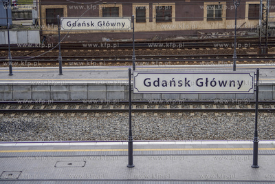 Gworzec Główny PKP w Gdańsku. 09.07.2020 fot. Paweł...