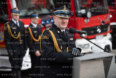 Sopot. Uroczystość powołania Adam Hałasa na stanowisko...