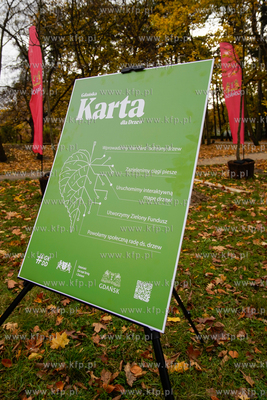 Park Przymorze. Inauguracja cyklu jesiennych nasadzeń...