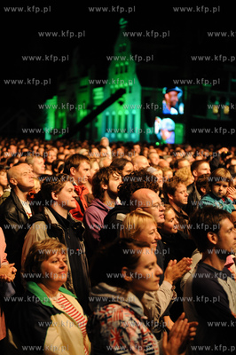 Gdansk. Dziedziniec Polskiej Filharmoni Baltyckiej....