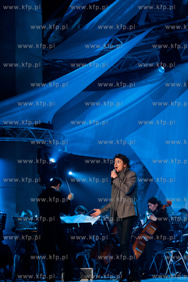 Gdansk. Centrum Sw. Jana. Koncert pt Szukamy stajenki....