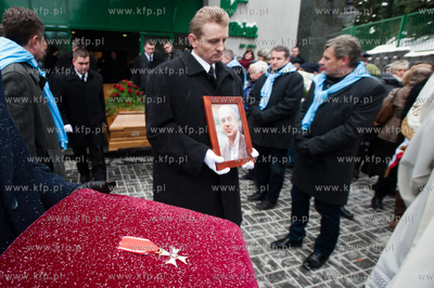 Gdansk. Cmentarz Srebrzysko. Pogrzeb Andrzeja Kawy.
18.01.2013
fot....
