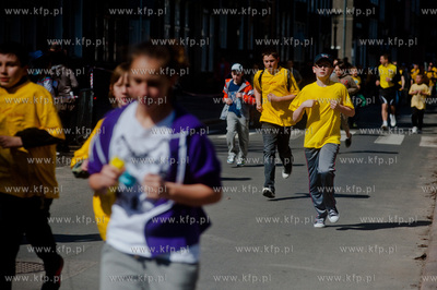 Gdansk. Dlugi Targ. Bieg Nadziei 2013 zorganizowany...