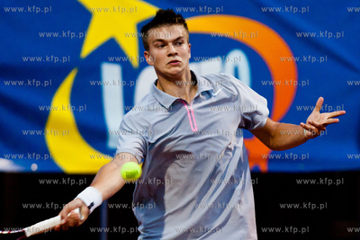 Sopot. Korty SKT. Turniej LOTTO Junior Tennis Cup.
Nz...